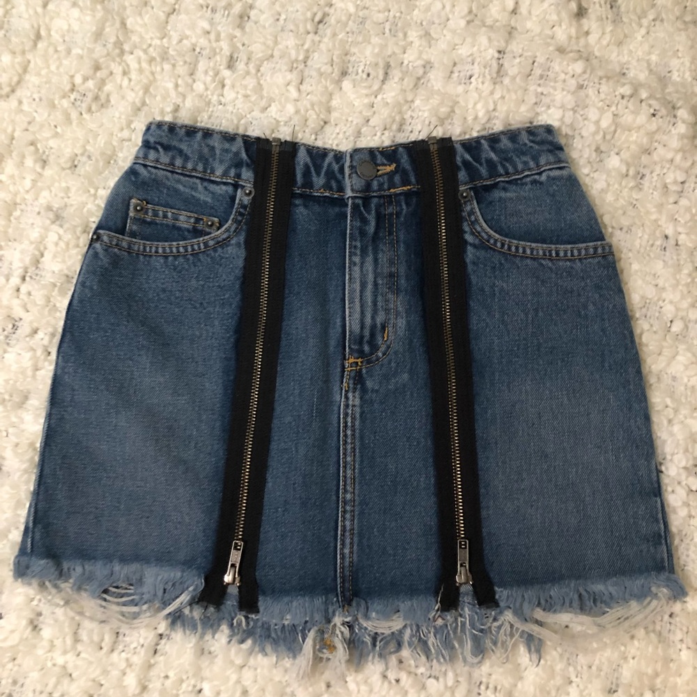 Denim skirt
